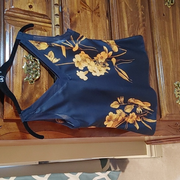 TED BAKER INNAH FANTASIA TANK TOP SIZE 1 - Picture 4 of 8